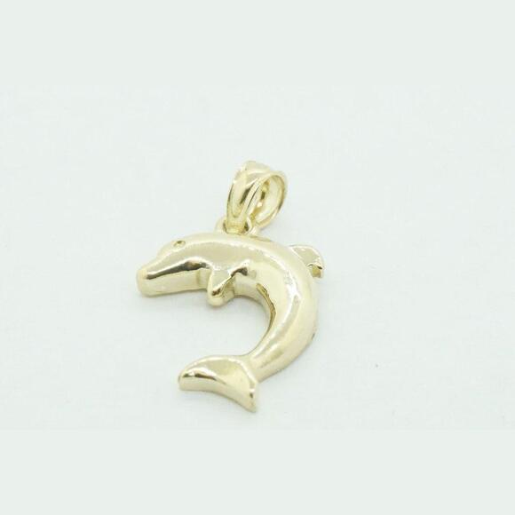 Estate Discount Jewelry 10k Yellow Gold Pendant Animals Inse
